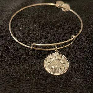 Alex and Ani Paw Print Bangle